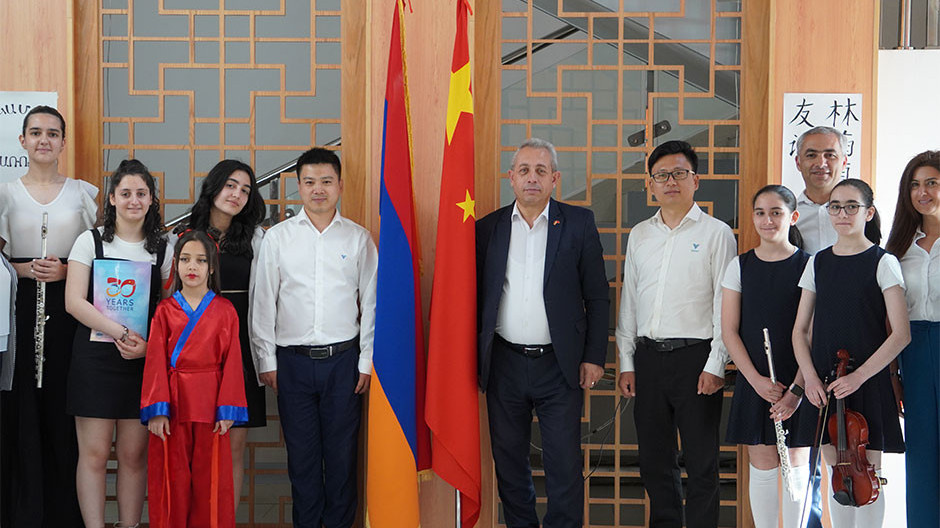 Հայ-չինական բարեկամության դպրոցում Լուսանկարը՝ Shtigen