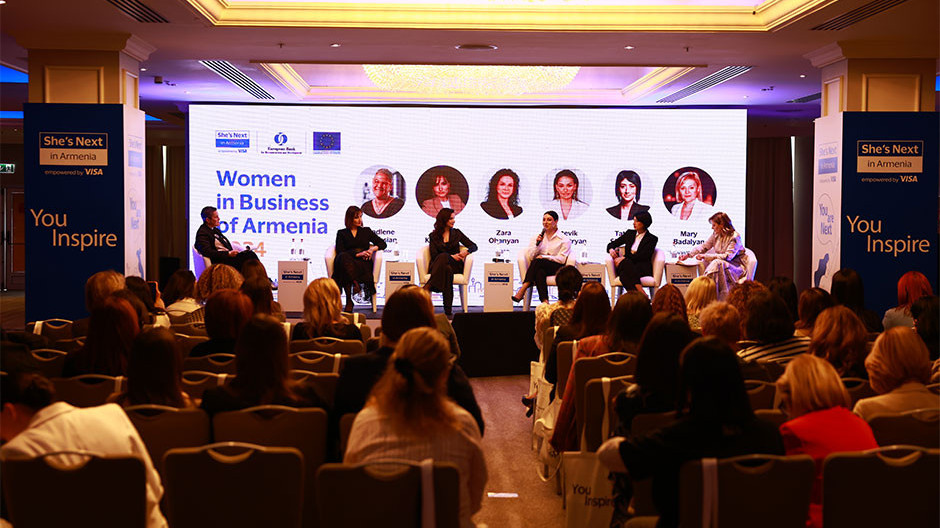 Visa brings She’s Next Global Campaign to Armenia and hosts panel discussion in partnership with the EBRD  